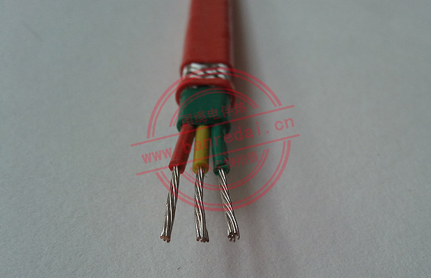 三相HCL串聯(lián)恒功率電伴熱帶結構